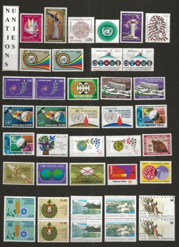 Nations unies lot - lot, 120
