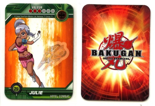 Carte magnétique bakugan - carte,