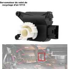 Servomoteur Recyclage Air V113 pour VW Golf V VI VII Passat Tiguan 1K0907511C