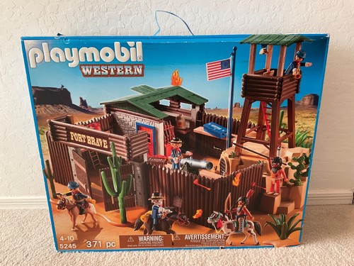 Playmobile western fort brave - western,