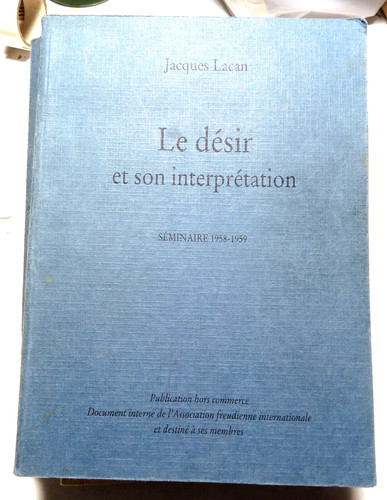 Lacan desir son - lacan/le,
