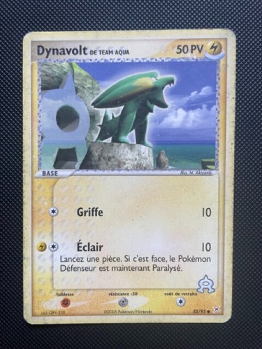 Carte pokémon dynavolt - pokémon,