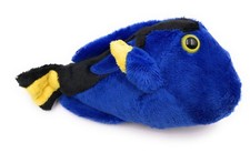 Animal en Peluche Tissu Animal Docteur Poisson Seebader Bleu Poisson 18 CM