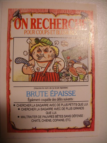 Album panini merlin les crados - album,