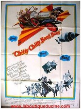 CHITTY CHITTY BANG BANG Affiche Cinéma / Movie Poster KEN HUGHES VAN DYKES HOWES