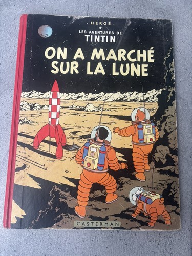 Tintin marché sur la - sur,