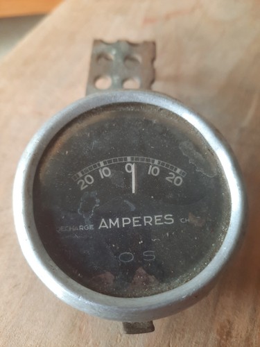 Amperemetre fond noir - amperemetre, os
