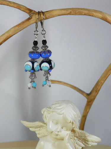 Boucles oreilles perles en - boucles, d’oreilles