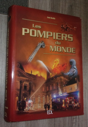 Beau livre les pompiers du - livre,