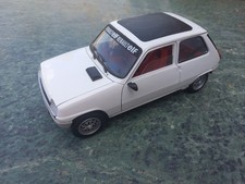 Rare Renault 5 TS Decouvrable 1/18 Eme Solido