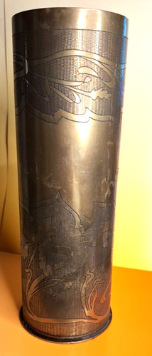 Vase bronze art des - bronze,