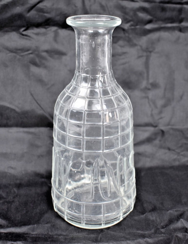 Ancienne carafe publicitaire - ancienne,