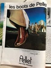 Publicité Vintage Advertising Le chausseur Christian Pellet (Octobre 1978)