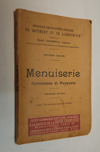 Menuiserie gymnases et - menuiserie.,