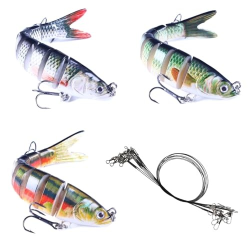 Leurres articulés 3pcs - leurres,