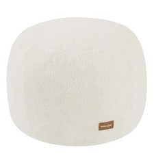 Stuffed Round Pouf Ottoman