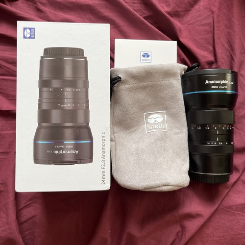 Sirui anamorphic lens 24mm - sirui,