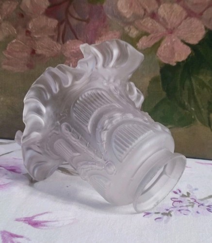 Ancienne tulipe verre - en,