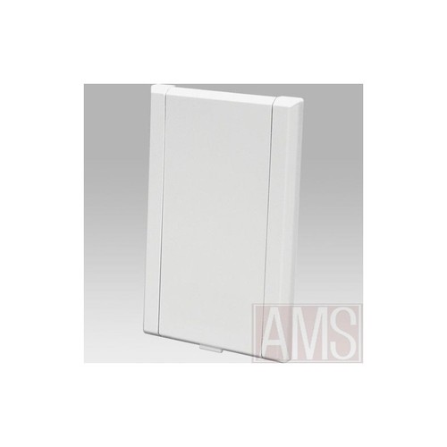 Prise grande porte pvc blanc - blanc,