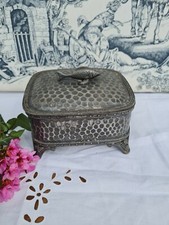 ANCIENNE BOITE EN ETAIN? METAL