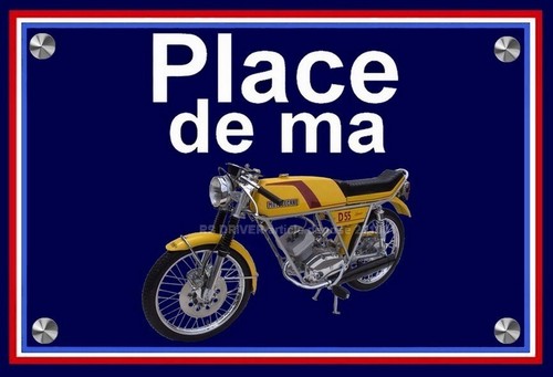 Plaque place de - ", ma