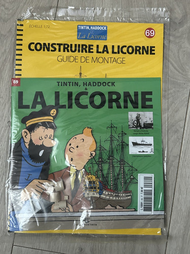 Construire licorne tintin - construire,