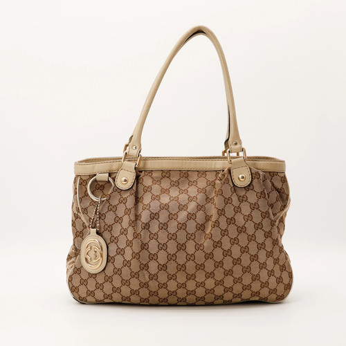 Sac gucci sukey tote - tote, beige