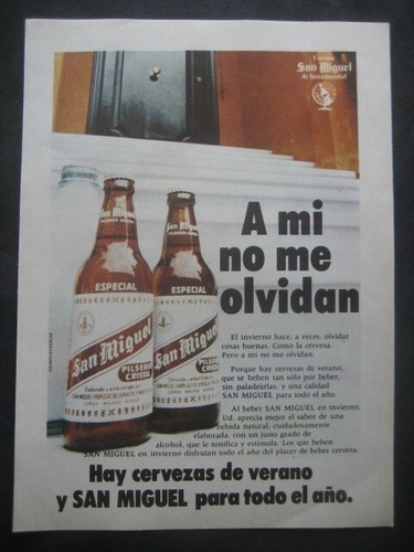Bière san miguel nº1 - bière,