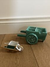 Céramique 2 Brouettes Limoges Et Vallauris Cendrier