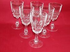 Lot de 6 verres à liqueur