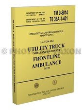 Jeep M38A1 Atelier Manuel 1952