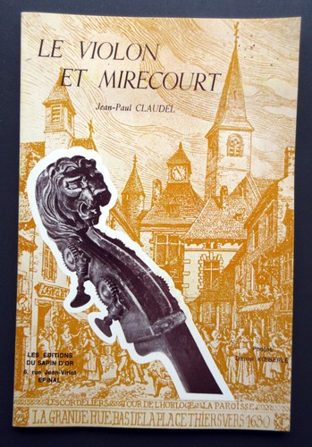 Violon mirecourt j p - mirecourt,, j-p