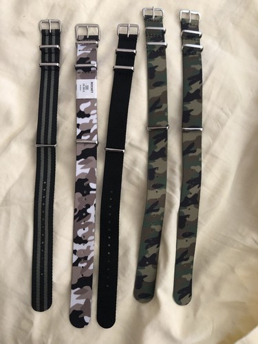 Lot 5 bracelets nato - 6,