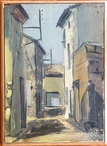 Tableau vintage ruelle - «, de