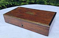 coffret ancien boîte bois palissandre Napoléon III boite a bijoux XIXeme