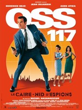 OSS 117 LE CAIRE NID D'ESPIONS - Affiche de Cinéma - Poster Film - Jean Dujardin