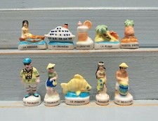 Série complète de fèves EPIPHANIE SOUS LES TROPIQUES 2000 * 102