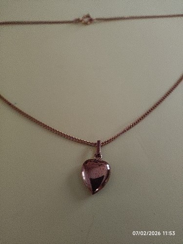 Collier pendentif coeur - collier,