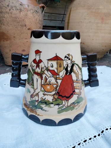 Vase grès basque - grès, gaïtaud