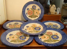 6 Assiettes Plates - Henriot