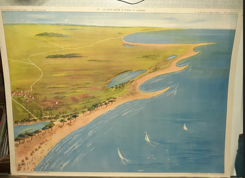 Affiche scolaire cote basse - la,