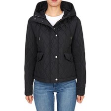 Burberry Veste cropped en daim matelassée pour femme Pembroke 8110329 143784203