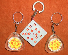 Porte-clés Lot x 3 Unimel Jeu