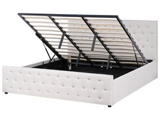 Lit avec Rangement en Tissu