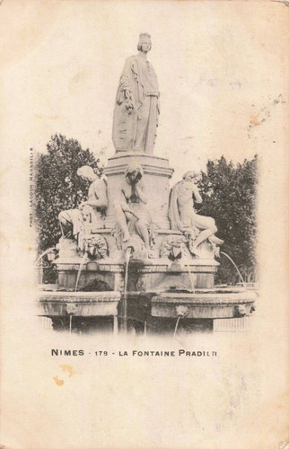 Cpa gard nimes fontaine - nimes,