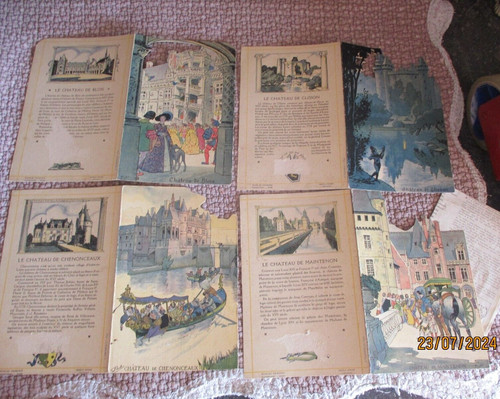 Ancien menu chateau - ancien, de