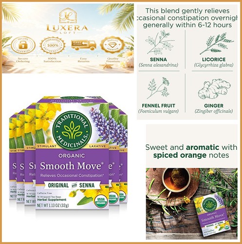 Organic smooth move - smooth, senna