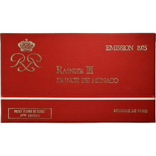 Monaco rainier iii coffret - monaco,,