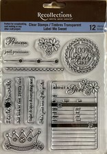 clear stamps tampon Transparent Thème Fille