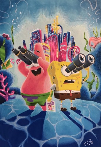 Spongebob movie sponge - sponge, on